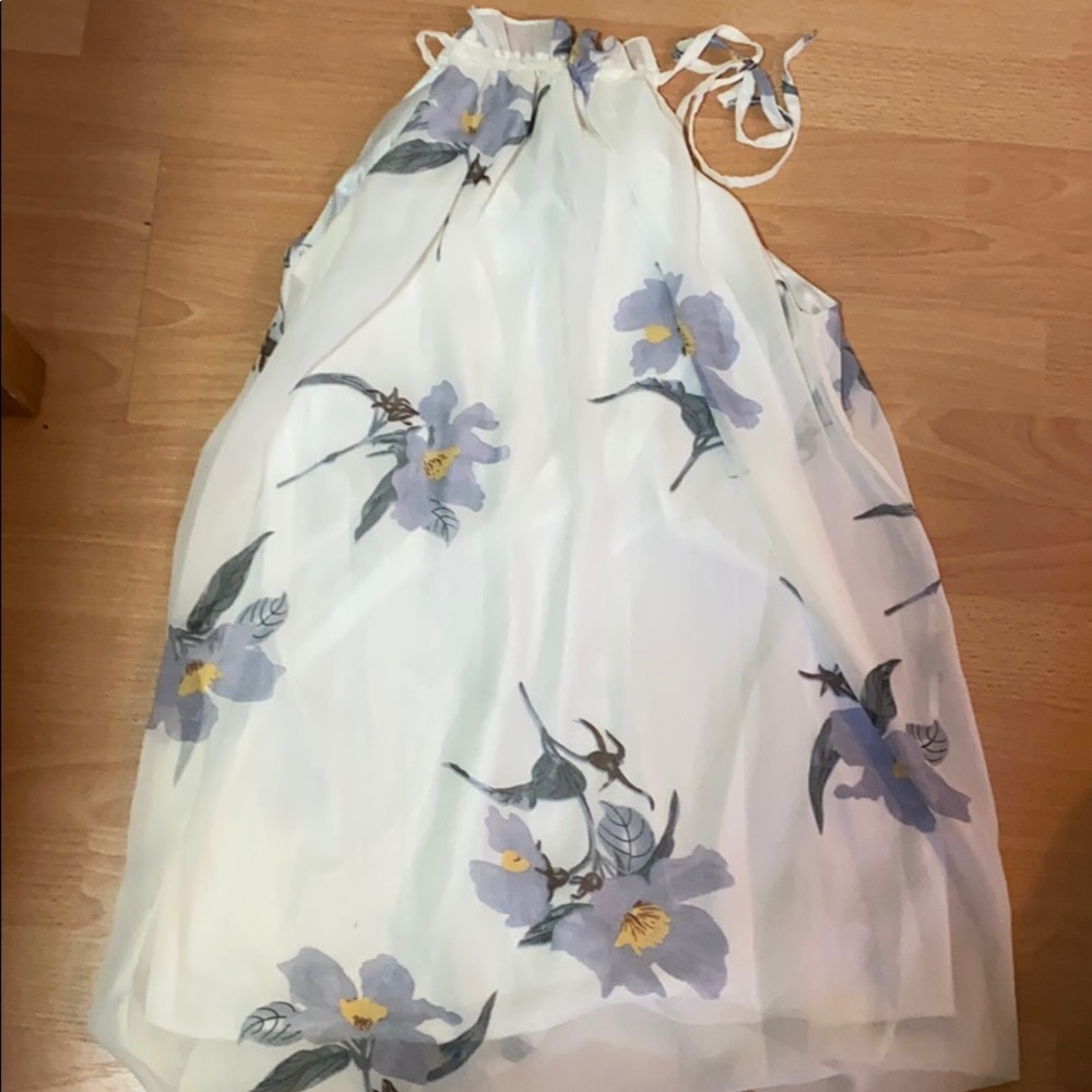Floral sleeveless dress